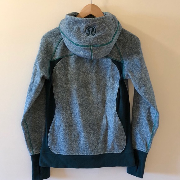 Lululemon Green Scuba Hoodie - Picture 2 of 7
